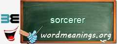 WordMeaning blackboard for sorcerer